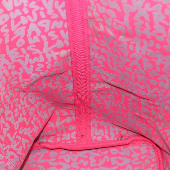 LOUIS VUITTON Monogram graffiti Neverfull GM Tote Bag Fuchsia M93701 Auth - Picture 12 of 16